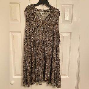 Nine West tiered mini dress